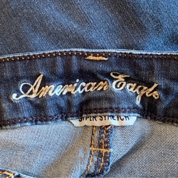 American Eagle Super Stretch Jeggings Skinny Jeans Size 2 - Picture 7 of 8